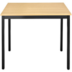 SODEMATUB Table universelle 76RHN, 700 x 600, hêtre/noir