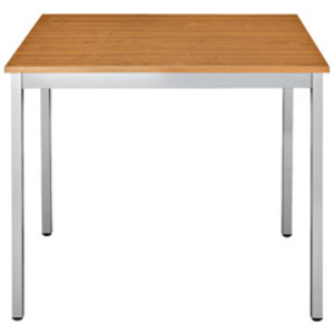 SODEMATUB Table universelle 128RMA, 1200 x 800, merisier/alu
