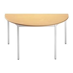 SODEMATUB Table universelle 147RHA, 1400 x 700, hêtre/alu