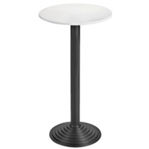 SODEMATUB Guéridon 60000EN, 600 mm, érable/noir