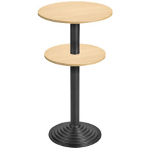 SODEMATUB Guéridon 60001GN, 600 / 500 mm, gris/noir