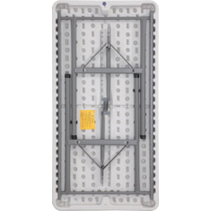 SODEMATUB Chaise pliante YCD-48 en plastique, gris clair