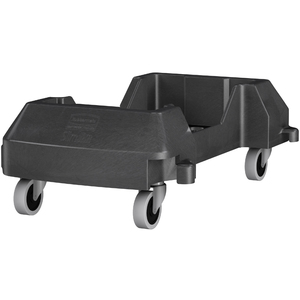 Rubbermaid Couvercle basculant Slim Jim, noir