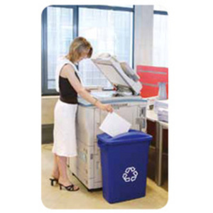 Rubbermaid Couvercle Slim Jim avec poignée, gris