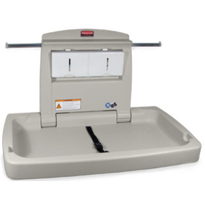 Rubbermaid Table à langer horizontale, pliable
