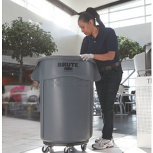 Rubbermaid Collecteur BRUTE 75,7 litres, en PP, bleu