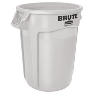 Rubbermaid Collecteur BRUTE 121,1 litres, en PP, blanc