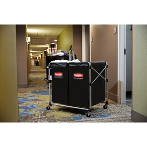 Rubbermaid Sac pour chariot pliant X-Cart, 150 litres, noir