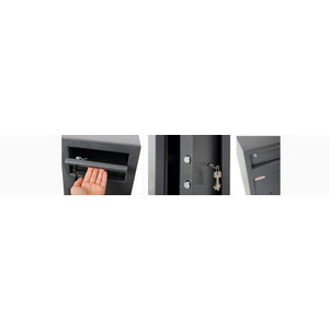 phoenix Coffre-fort de dép't SS0992K, gris graphite