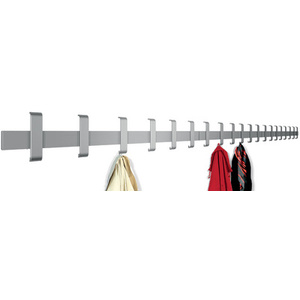 kerkmann Portemanteau mural de sécurité Arosa, gris argent