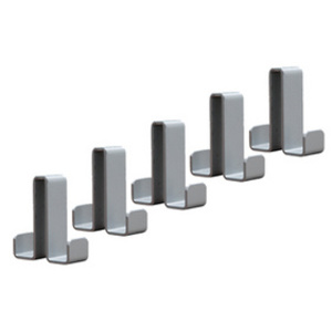 kerkmann Cintre en acier pour vêtements Montana, gris argent