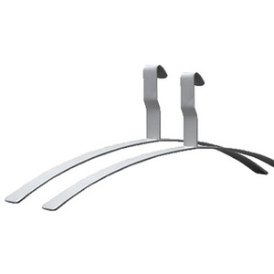 kerkmann Cintre en acier pour vêtements Montana, gris argent