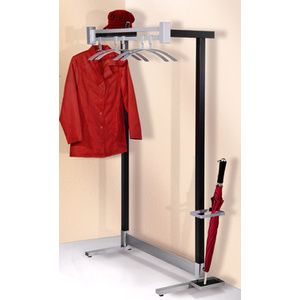 kerkmann Crochets à deux têtes Montana, gris argent