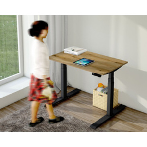 kerkmann Bureau assis-debout Smart Office, chêne/anthracite