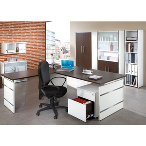 kerkmann Kit de porte pour étagère, 2 hauteurs de classeur