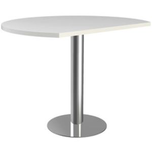 kerkmann Table d'appoint ARTLINE, rond, décor en bois