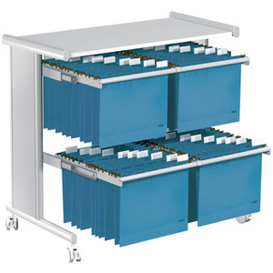 kerkmann Chariot pour dossiers suspendus Pragma, hêtre