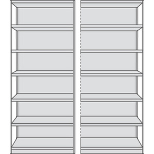 kerkmann Rayonnage annexe Progress 500, (H)2.250 mm