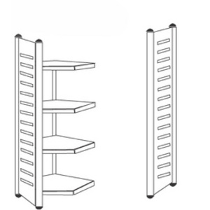kerkmann Rayonnage de coin 'M2', (L)700 mm (H)1.800 mm
