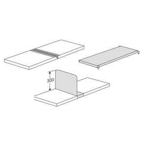 kerkmann Rayonnage 'M2', 6 tablettes, (L)750 x (H)2.600 mm