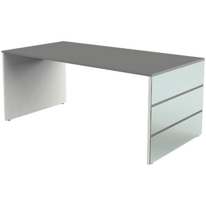 kerkmann Panneau de modestie/brise-vue pour bureau, blanc