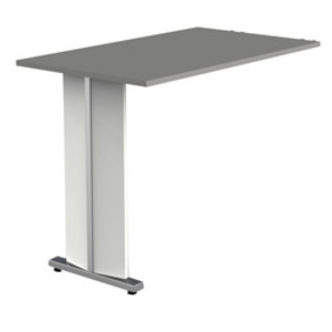 kerkmann Cloison de table, (L)1600 x (P)16 x (H)450 mm