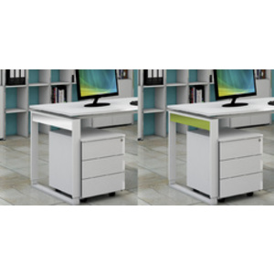 kerkmann Cloison de table, (L)1600 x (P)16 x (H)450 mm