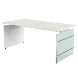 kerkmann Table annexe avec piètement panneau AVETO, blanc