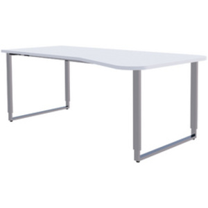 kerkmann Table annexe AVETO, piètement cadre, blanc