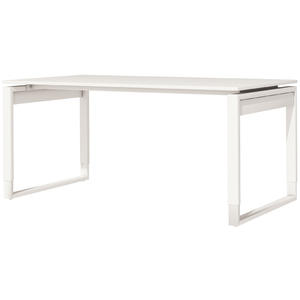 kerkmann Table annexe FRESH, piètement cadre, blanc