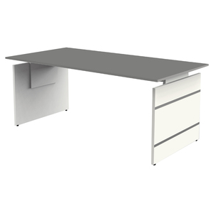 kerkmann Caisson mobile, 4 tiroirs, blanc/anthracite