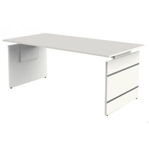 kerkmann Caisson mobile, 4 tiroirs, blanc/anthracite