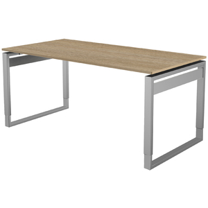 kerkmann Bureau Form 5, (L)1.200 x (P)800 mm, gris clair