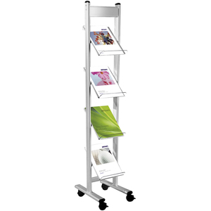 kerkmann Présentoir à brochures Ecoline, pour 4 x A4