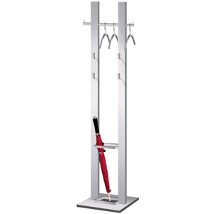 kerkmann Portemanteau M 25, 8 crochets, gris argent