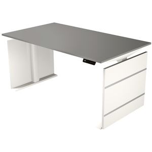 kerkmann Bureau assis-debout avec panneau Move 3, graphite