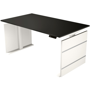 kerkmann Bureau assis-debout avec panneau Move 3, anthracite