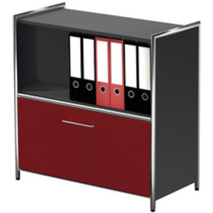 kerkmann Bahut ARTLINE, 2 hauteurs de classeur, 1 tiroir