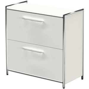 kerkmann Bahut ARTLINE, 2 hauteurs de classeur, anthracite