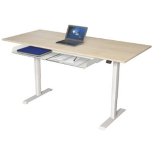 kerkmann Table de bureau assis-debout Move 1, (L)1.600 mm