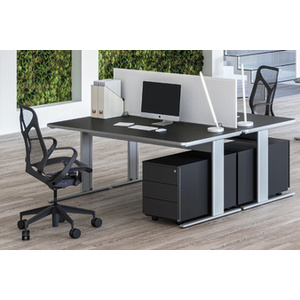 kerkmann Bureau UNIC, (L)1.600 mm, anthracite