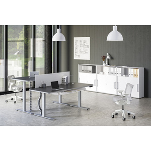 kerkmann Table de bureau assis-debout Move 3 Premium