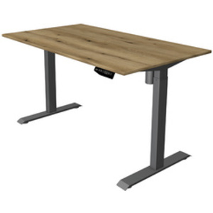 kerkmann Table de bureau assis-debout Move 1, anthracite