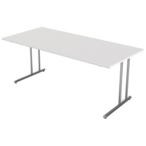 kerkmann Table de bureau Start Up, (L)1.800x(H)750 mm, gris