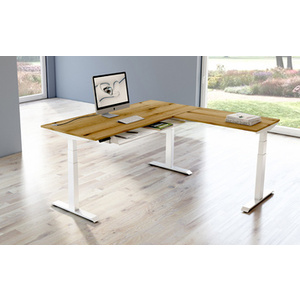 kerkmann Bureau réglable en hauteur Move 4 avec extension