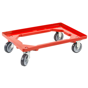 allit Chariot de transport ProfiPlus EuroRoll OS 600, rouge