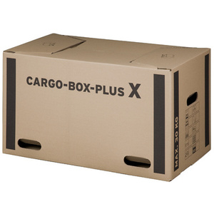 smartboxpro Carton de déménagement 'CARGO-BOX-PLUS S',marron