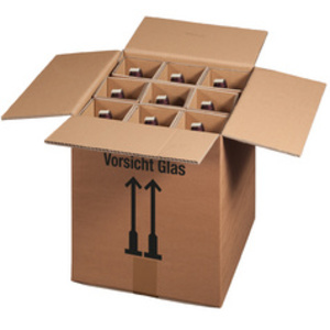 smartboxpro Cartons d'expédition pour 3 bouteilles
