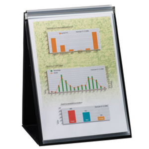 rillstab Chevalet de table, A4 paysage, noir