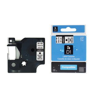 rillstab Cassette à ruban, noir/jaune, 12 mm x 7 m